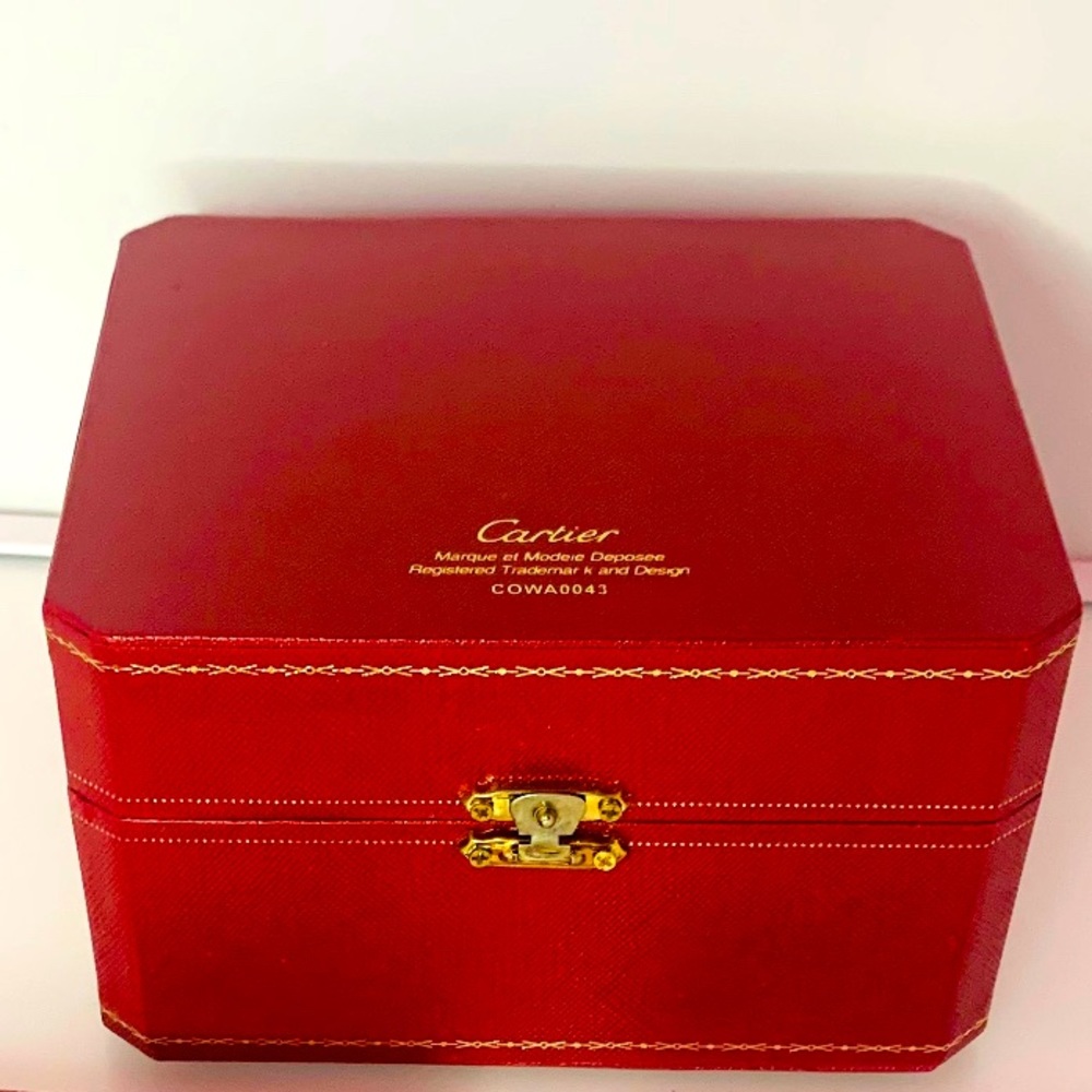 ⭕️ CARTIER Empty Box for Watch Red Like New
